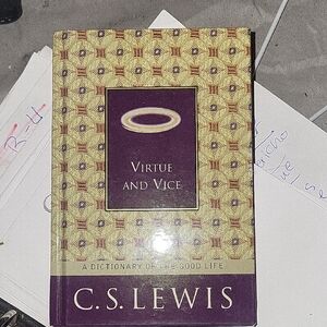 'Virtue and Vice' Book - Purple Cover